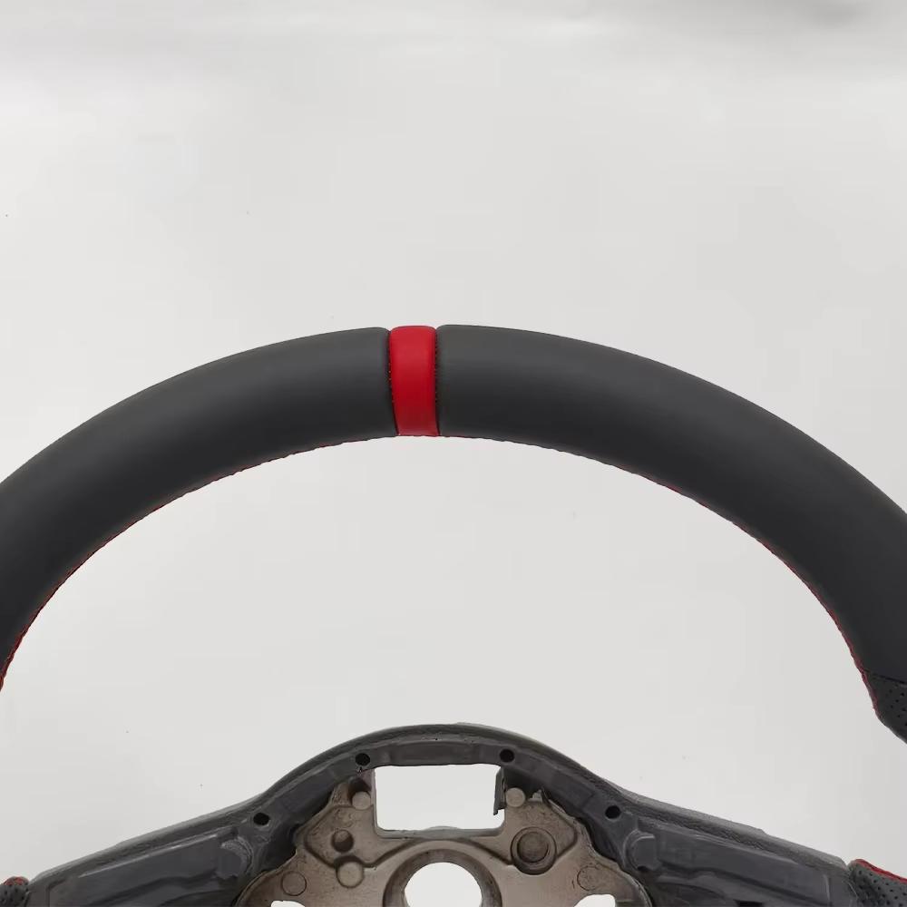 Kohlefaser Lenkrad Leder Sport Für Volkswagen Tiguan Golf 7 7.5 GTI GTE 2013-2019 Persönlich Angepasstes Autozubehör