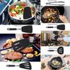 LMETJMA Silicone Flexible Turner Spatula Set Heat Resistant Flexible Rubber Spatulas Non Stick Rubber Kitchen Utensils JT308