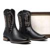 2025 Hot-selling Large-size Men's Leather Boots 4748 Comfortable and Breathable Leather Boots Fashionable Side Zipper Outdoor Men's Shoes
