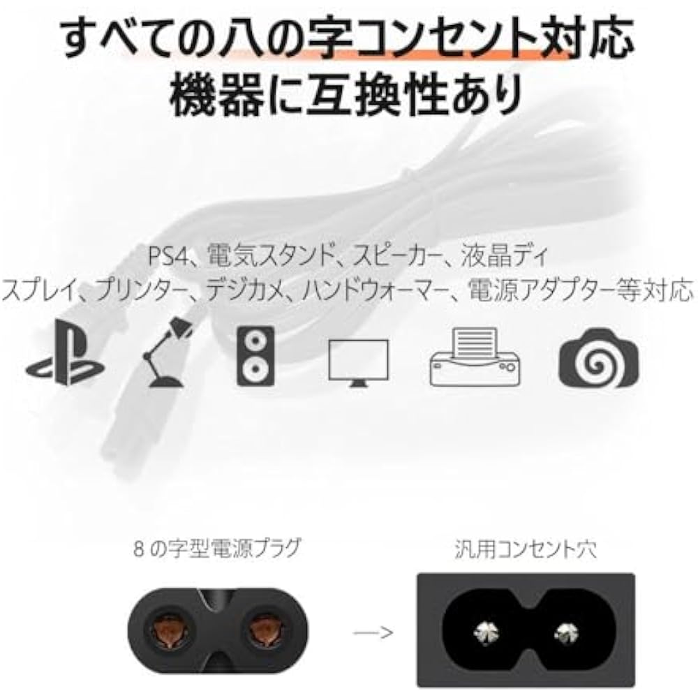 Glasses Cable, Audio Fan Power Cable, 2 Pin, 1.5M, PS5 Compatible, PS4 Compatible, PS3 Compatible...