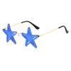 Pentagram Funny Sunglasses New Christmas Ball Decorative Glasses Women's Trend Sunglasses