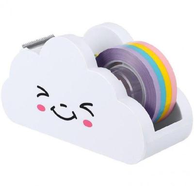 Desktop Tape Dispenser with Tape for Packaging Heavy Duty Tape Dispenser for Clear Tape Scrapbooking Tape Packing Tape