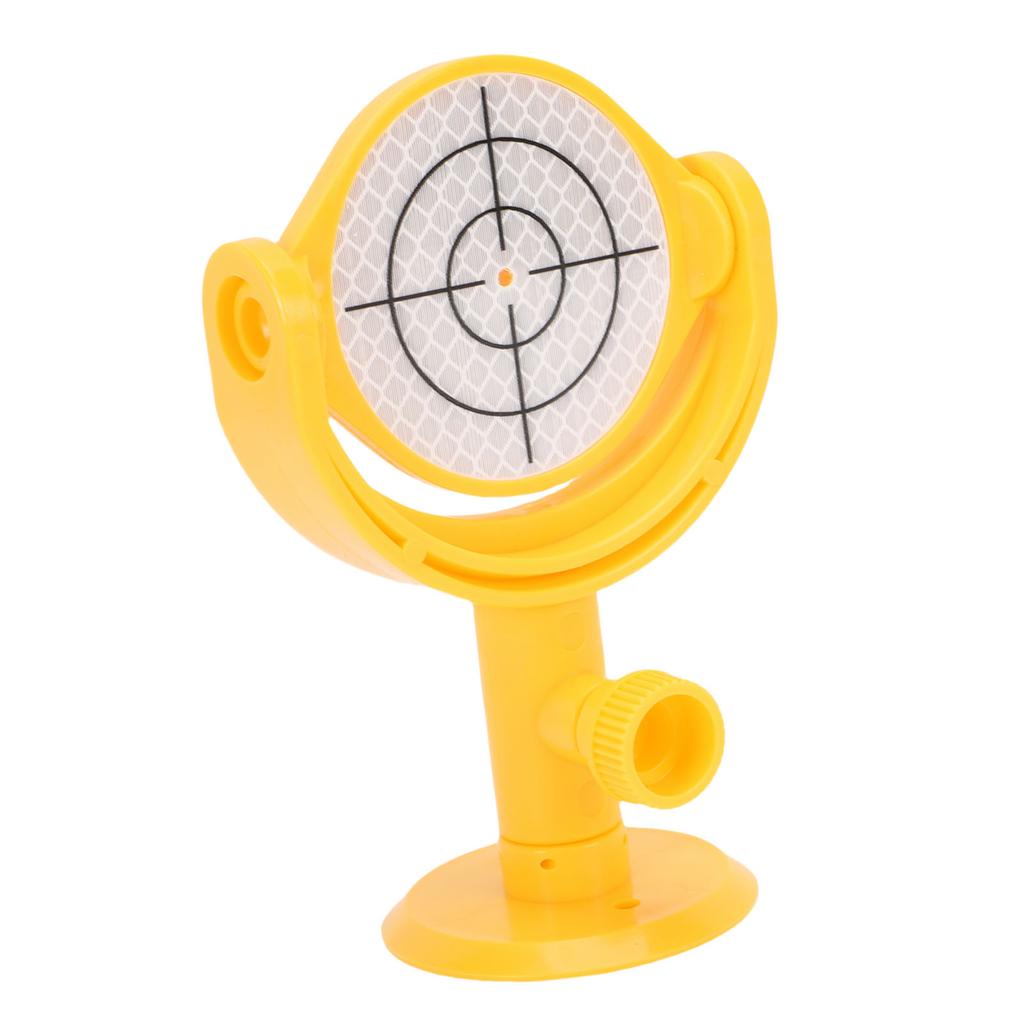 Surveying Prism Reflective Target Sheet Mini Accurate Survey Reflector for Total Station with Tilt Holder Base Mount
