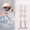 Invisible Waist-cinching Buckle Shortens The Trouser Hem, Fixed Clip, No Nails or Seams, Waist-cinching Clip, A Metal Waist-cinching Wonder