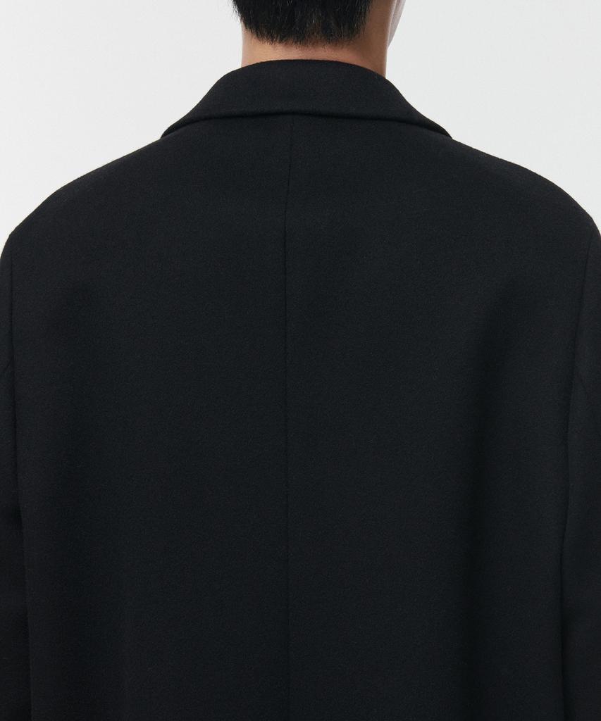 Musinsa Standard Cashmere 20 Oversized Single Coat [Black]