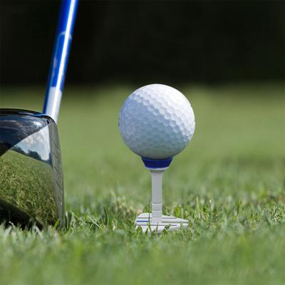 Yükseltilmiş Golf Topluğu Yüksekliği Ayarlanabilir Premium Büyük Baş Golf Topluğu Profesyonel Sürtünmeyi Azaltmak Servis Pimi Tees Uygulama Eğitimi Golf Topu