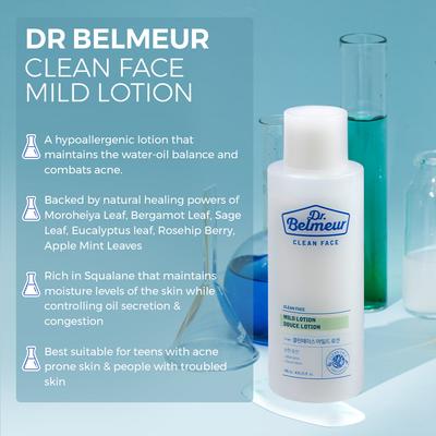Dr. Łagodny balsam do twarzy Belmeur Clean Face 145ml