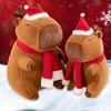 Capibala Christmas Plushs Toys Cutes Cartoons Children Holidays Gifts Dolls