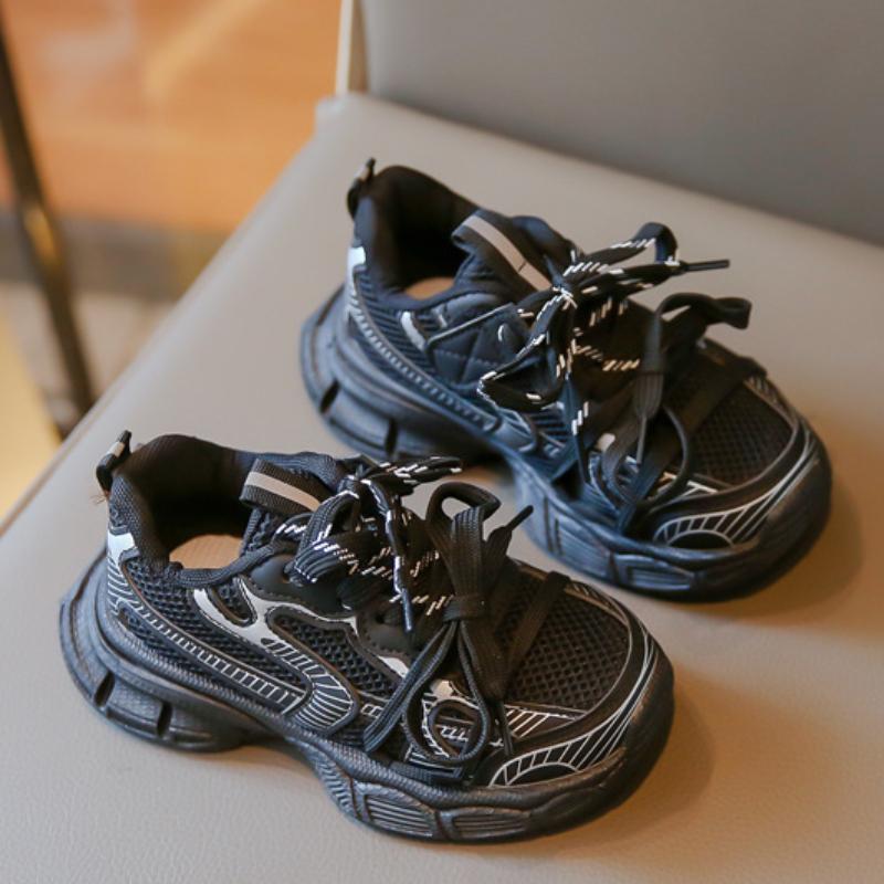 2024 Kids Sneakers for Girls Spring Autumn Fashion Sports Shoes for Toddlers  Mesh Breathable Children Boys Tennis Casual Shoes