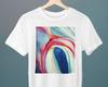 Music Pink and Blue II Georgia O'Keeffe Painting Unisex T-Shirt Art T-Shirt Gift for Her Gift for Him Art Lover Gift