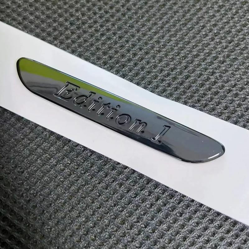 EDITION 1 Night Edition C300 C200L GLA CLA Chrome Silver black Badge Car Styling Logo stickers Emblem