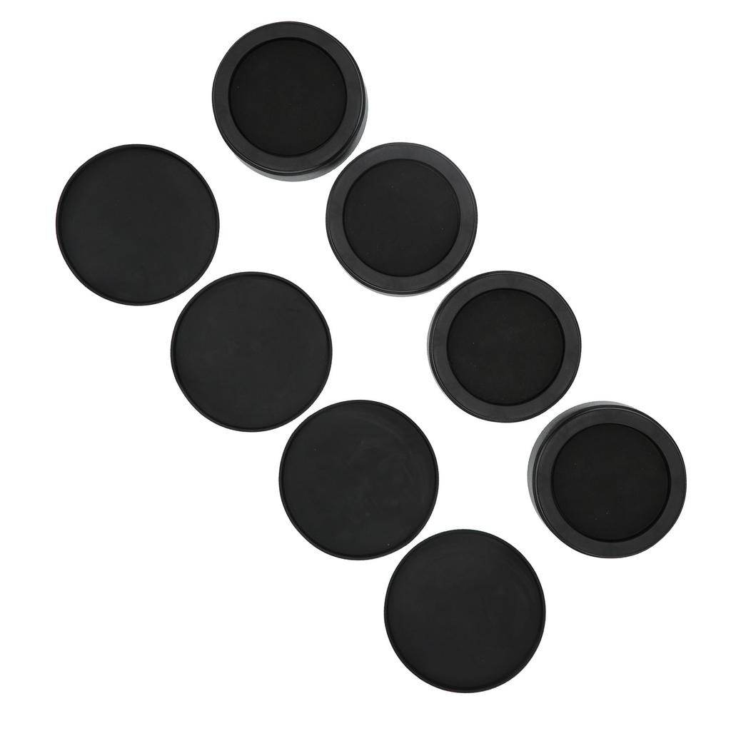 4PCS Round Furniture Feet Mat Rubber Sponge Plastic NonSlip Risers Lifts Height Floor Protector