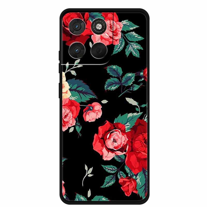 For Motorola Moto G57 Power Case Cute Cat TPU Phone Cover Soft Silicone Case For Moto G57Power Cases Shockproof Coque G 57 Power