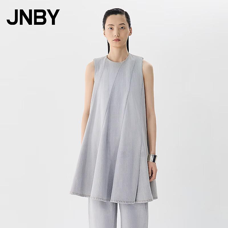 

JNBY 2025 Summer Sleeveless Cotton H-Line Dress XL