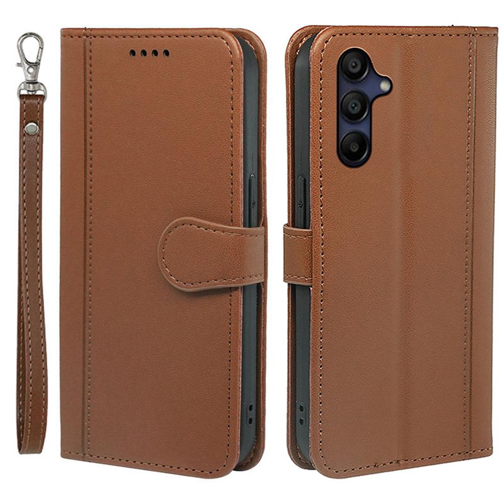 For Samsung Galaxy A26 5G Wallet Case Magnetic Snap Leather Phone Cover with Strap