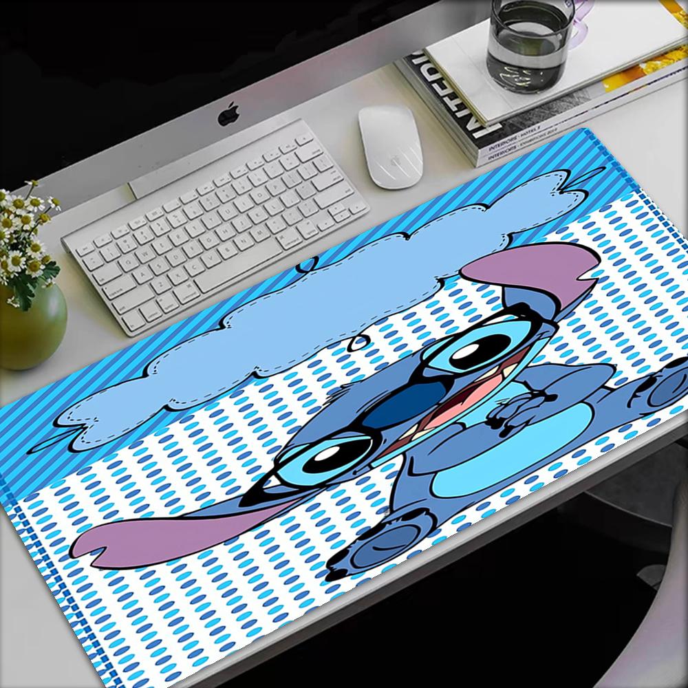 Stitch Theme Mouse Pad, Non Slip Rubber Base, Multifunctional Office & Home Decor, Perfect for Workspace Personalization.