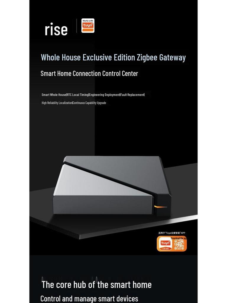 Tuya Smart Whole House Control Panel V5 Zigbee Multifunctional Gateway