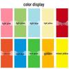 A4 Colored Copy Paper: 100 Sheets, 80g (Light Pink, Yellow, Blue) - Ideal for Printing, Crafting, and Folding
