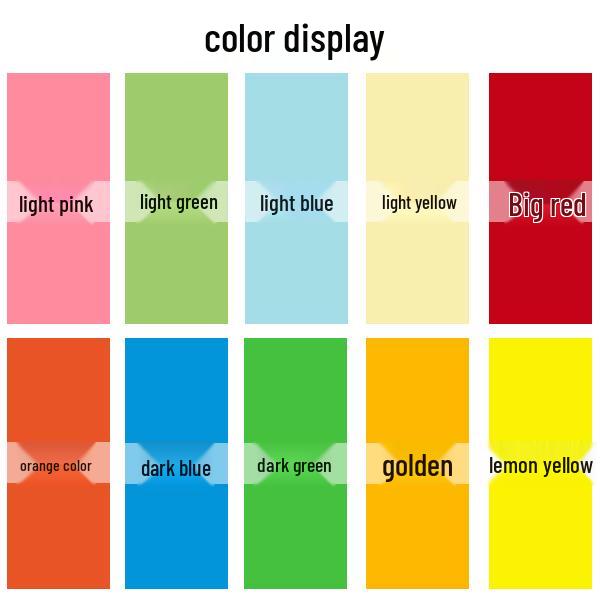 A4 Colored Copy Paper: 100 Sheets, 80g (Light Pink, Yellow, Blue) - Ideal for Printing, Crafting, and Folding