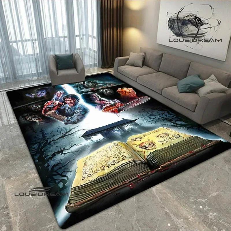 Film The Evil Dead Bedruckter Teppich rutschfester Teppich Schlafzimmer Dekoration Fußmatte Außen Teppich Yogamatte Schlafzimmer Dekoration Geburtstagsgeschenk