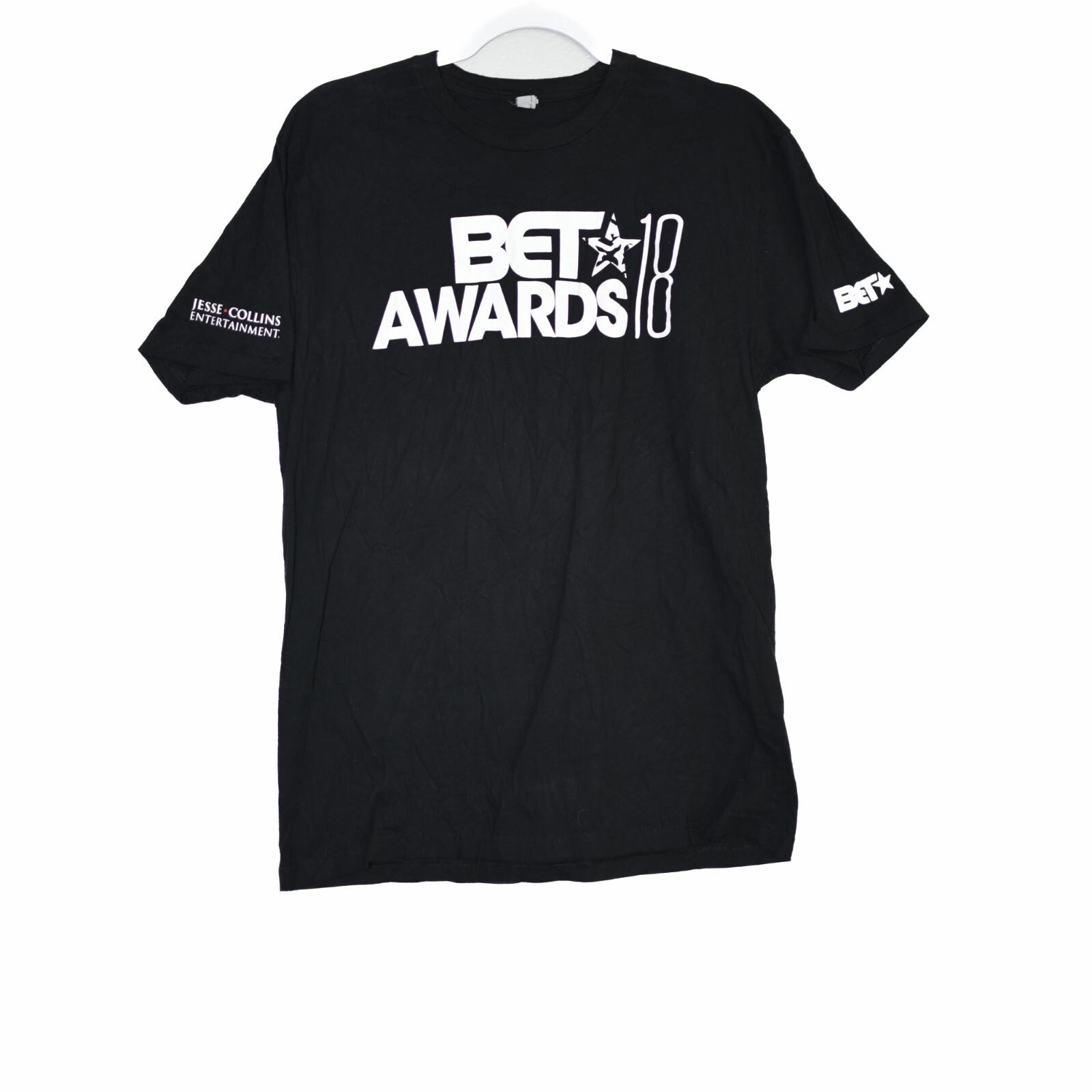 Next Level Bet Awards Mens Black T-Shirt Cotton Printed Short Sleeve Size L XXXL