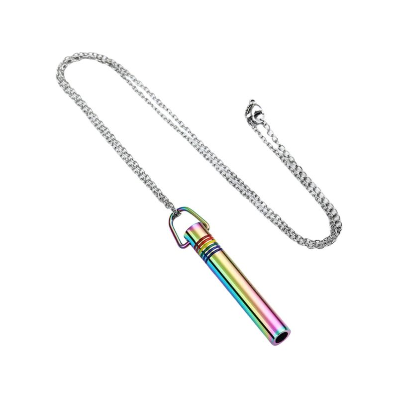 Stylish Anxiety Relief Necklaces Delicate Breathing Necklaces Neck Jewelry for Mindfulness and Anxiety Reduction