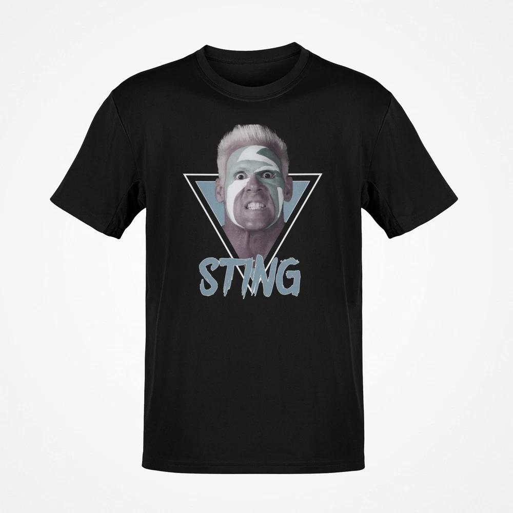 Sting Painted Face Unisexs Black Tshirt M