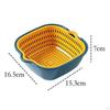Double Layer Washing Basket Food Strainer Multifunctional Household Sturdy Fruit Cleaning Basin