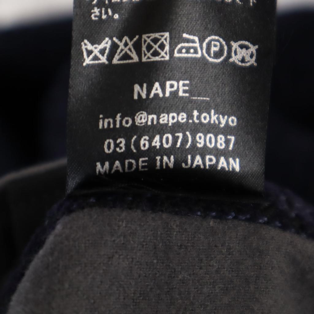 Unused NAPE_ Made In Japan Side Cut-off Processing Slacks Pants M-2 Navy Men's Used