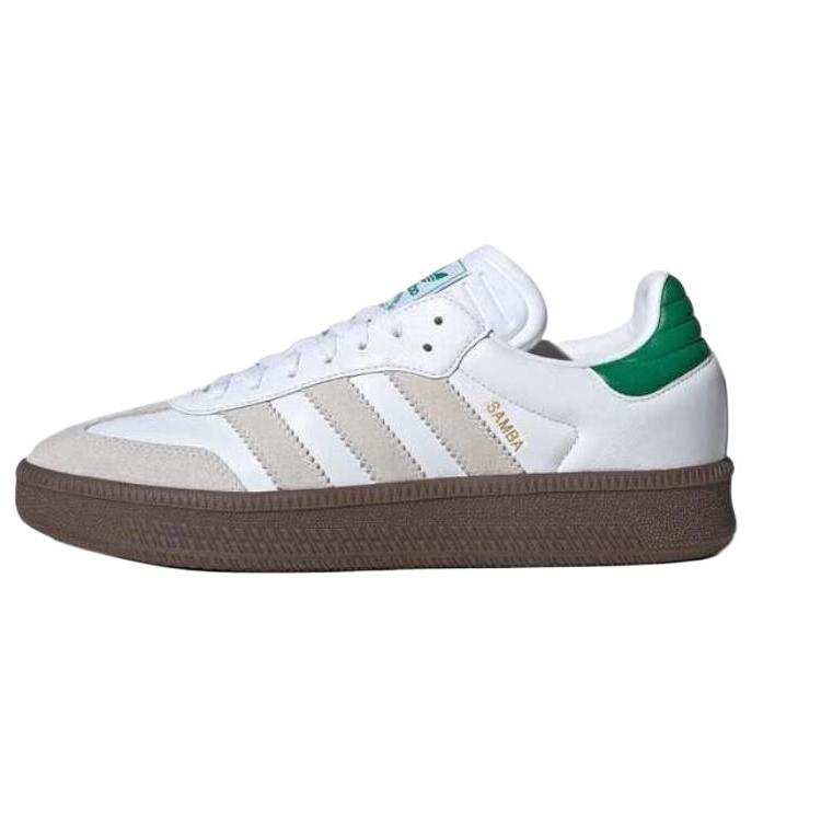 Adidas Originals Samba Xlg Fashion Comfortable Low-Top Sneakers Unisex Sneakers White Brown Green JR3326
