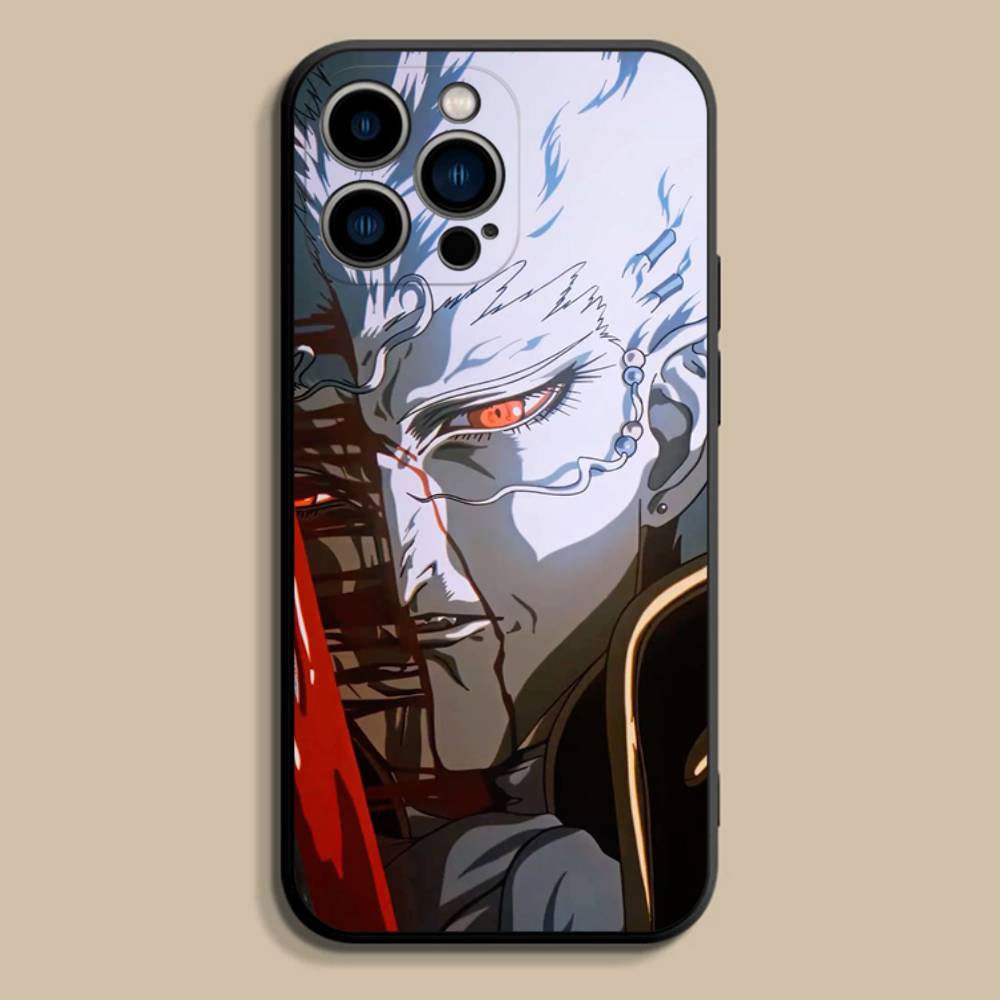 Anime Vampire Hunter D Phone Case For iPhone 17,16,15,14,13,12,Pro,Max,Plus,E,SE4,Air,Mini Black Soft Cover