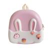 School BagsNew cartoon rabbit eggshell bag girl 2-5 years old light small  outdoor trendy children's shoulders
