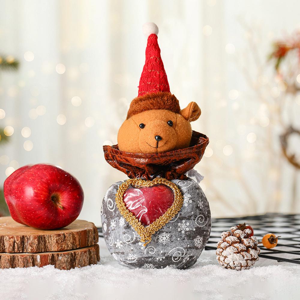 Christmas Eve Apple Candy Gift Tote & Packaging Bag