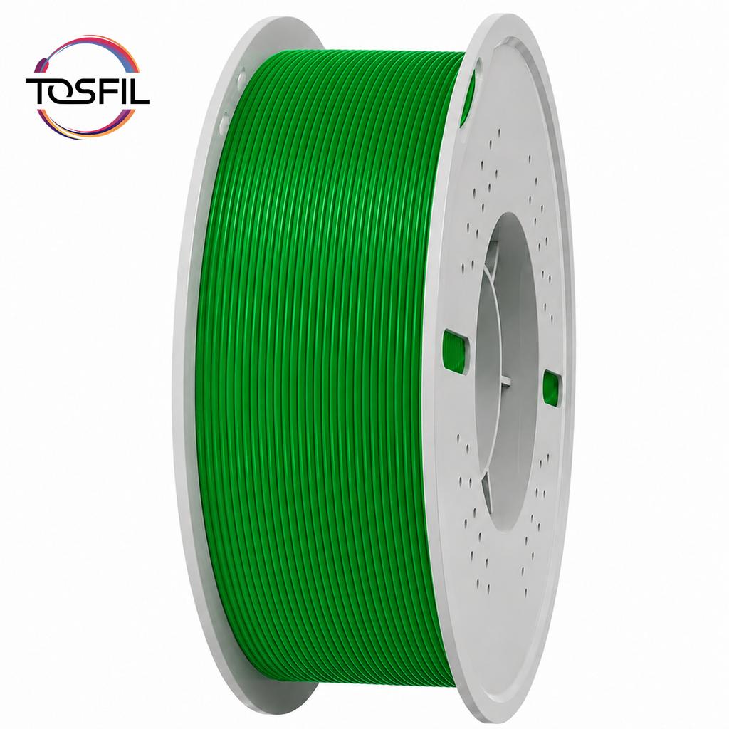 TOSFIL 3D Printer Filament 1.75mm PETG PLA TPU TPE 1KG Roll Smooth Printing Low Warping High Strength Material