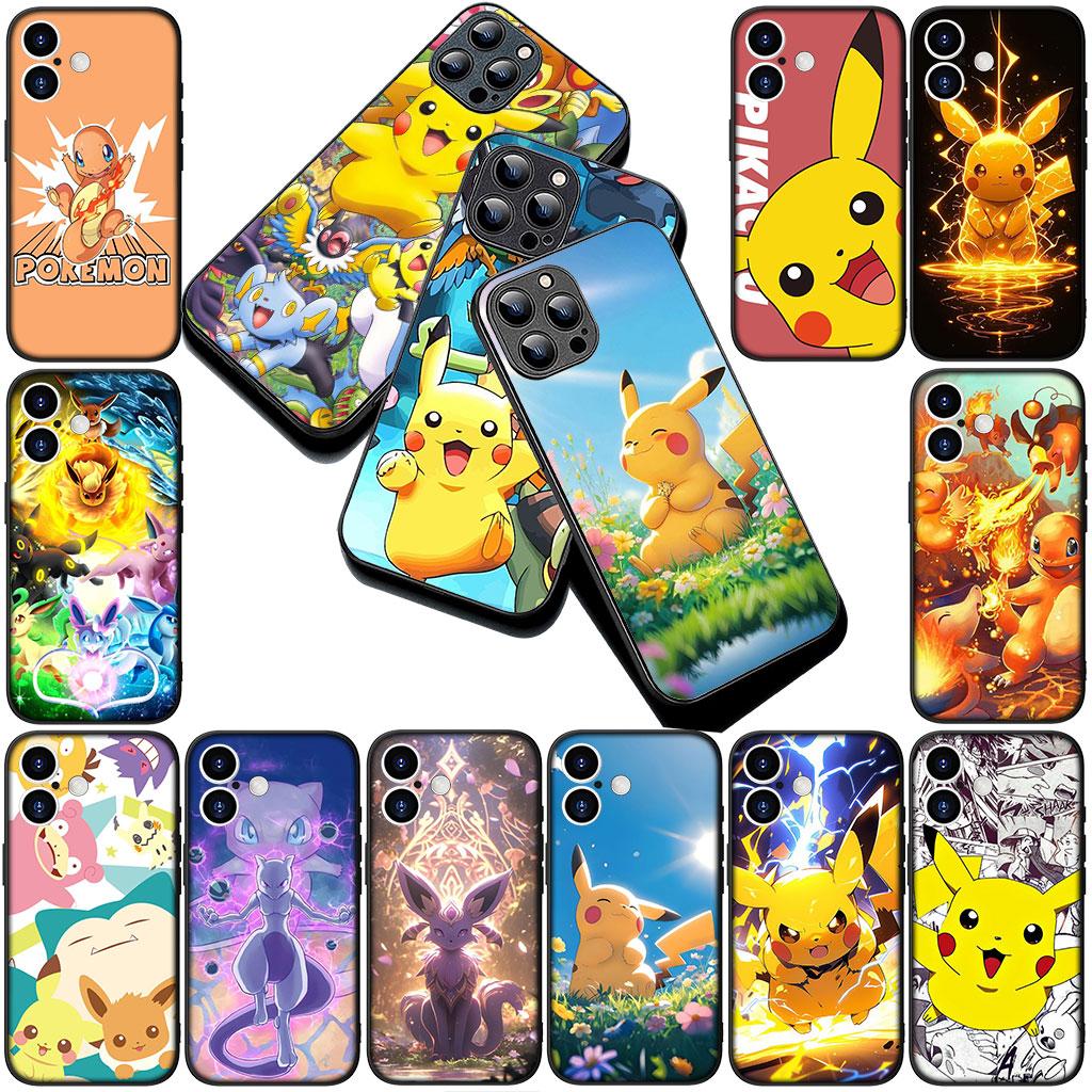 Cartoon P-Pokemons P-Pikachus Phone Cover Case for Motorola Moto G86 G57 E14 E15 G14 G34 G35 G84 G24 A54 G15 Power E22 Casing