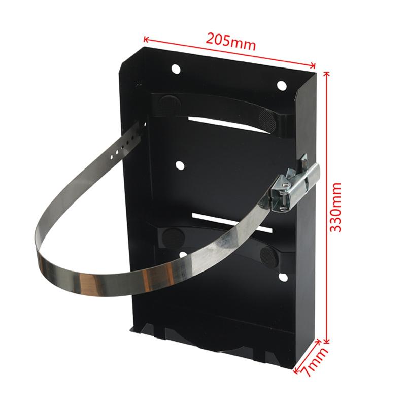 NEW-Steel Propane Tank Mount Bracket Kits 10LB Bottle 9 In Diameter Holder For Sailboat RV Trailer Camper
