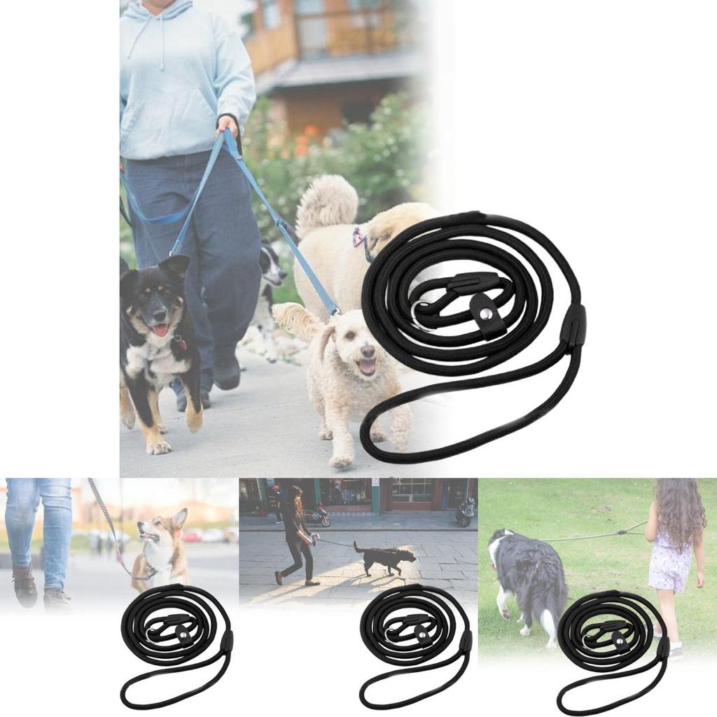 Durable Nylon Pet Leash No Collar Needed Adjustable Length 130cm For Dogs