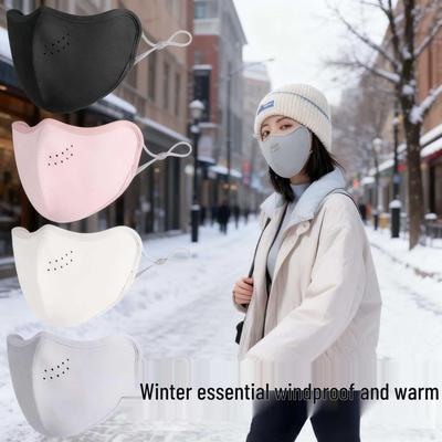 Australian Velvet Mask: Unisex Warm, Thick, and Cold-Resistant Face Cover for Autumn/Winter with Washable, Eye-Corner Protection