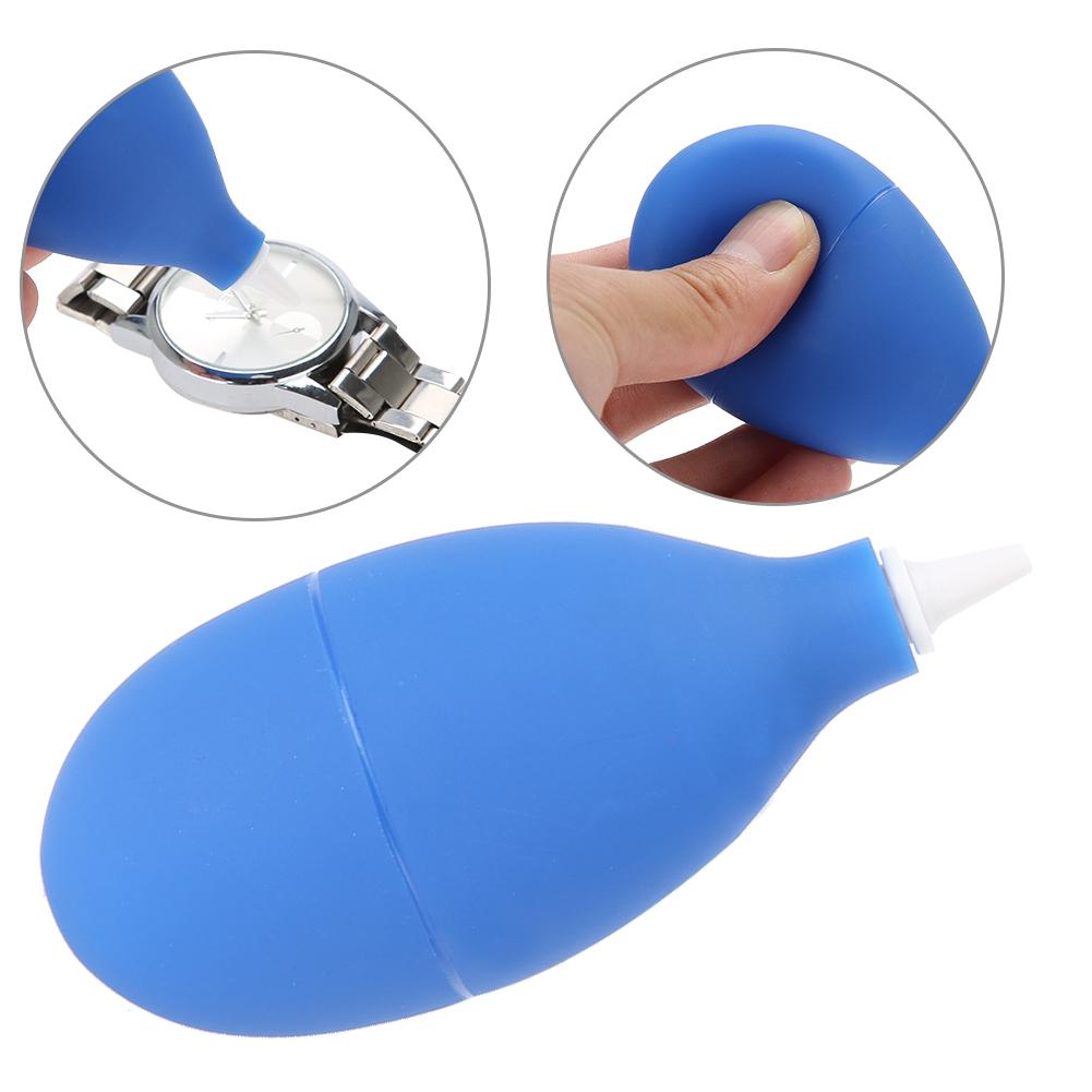 Dust Blower Pump Cleaner Tool for Camera Watch Phone Keyboard Lens Filter Cleaning (Blue)