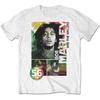 Tour Bob Marley Singer TShirt Cotton Graphic Tee Men Women Summer Streetwear