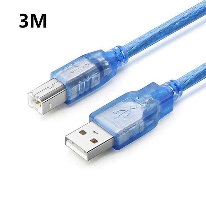 1.5/3/5M Usb Printer Cable Usb Type A To B Male To Male For Canon  Hp Label Printer Dac Usb Printe Usb 2.0 Printer Cable