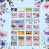 Damenmode Bunte Blumen Stil Serie Italienische Charms Passend für 9mm Edelstahlarmband DIY Schmuck Geschenk