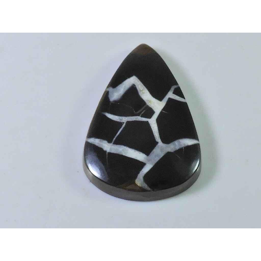 

40Cts Natural Septarian Gronate Oval Crystal Cabochon Loose Gemstone 26X33MM SK-2355