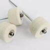 Double Sided Bass Drum Pedal Beaters Bass Drum Pedal Beaters for Percussions Instrument Accessory Bass Drum Pedal Hammer