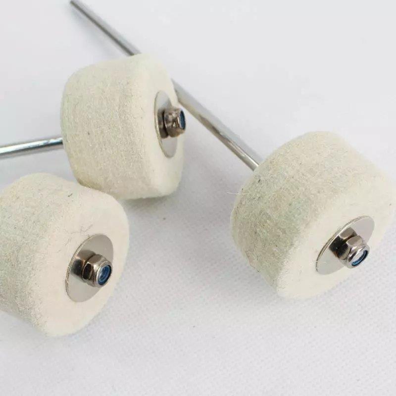 Double Sided Bass Drum Pedal Beaters Bass Drum Pedal Beaters for Percussions Instrument Accessory Bass Drum Pedal Hammer