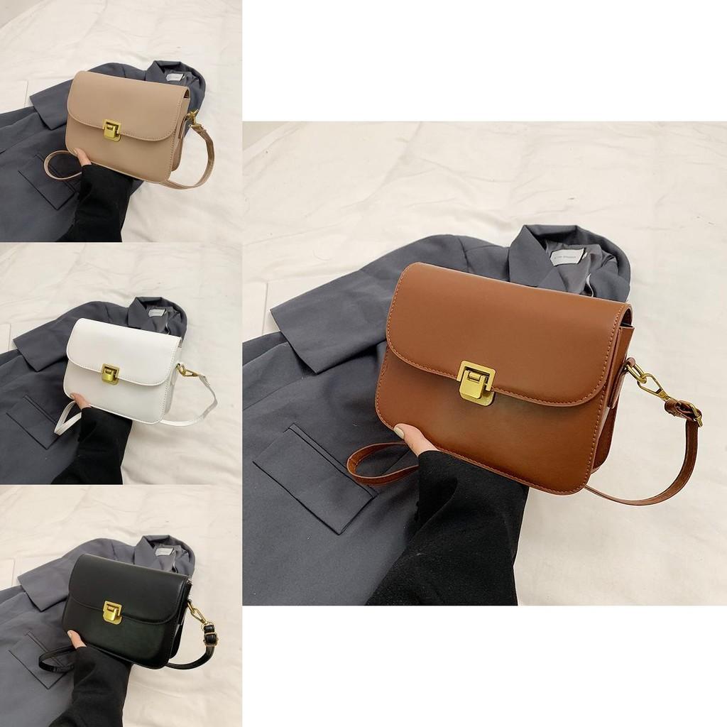 Vintage French Style Chic Shoulder Bag Fashionable Retro Small Crossbody Purse