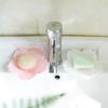 2Pcs Flower Shaped Cherry Dish Detachable Draining Soap Holder Anti-Slip Tray for Kitchen Bathroom Home