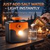 Keine Batterie Salzwasserlampe Salzwasserbetrieben Salzwasserlampe Outdoor Notfalllampe Outdoor Wandern