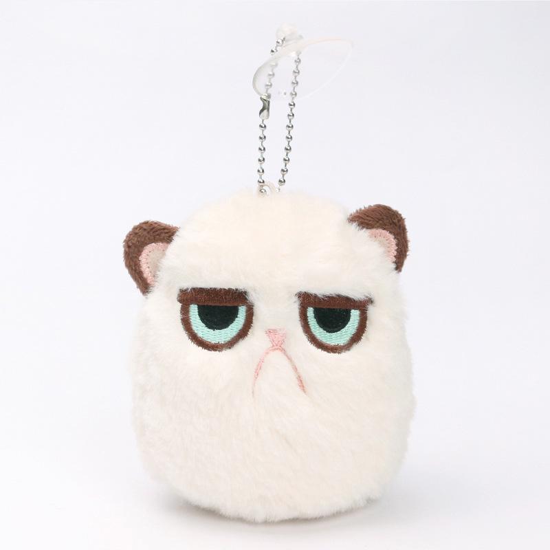 Lianmeng Tribe Cute Cat Paw Plush Toy - Adorable White Kitten Doll Pendant Gift