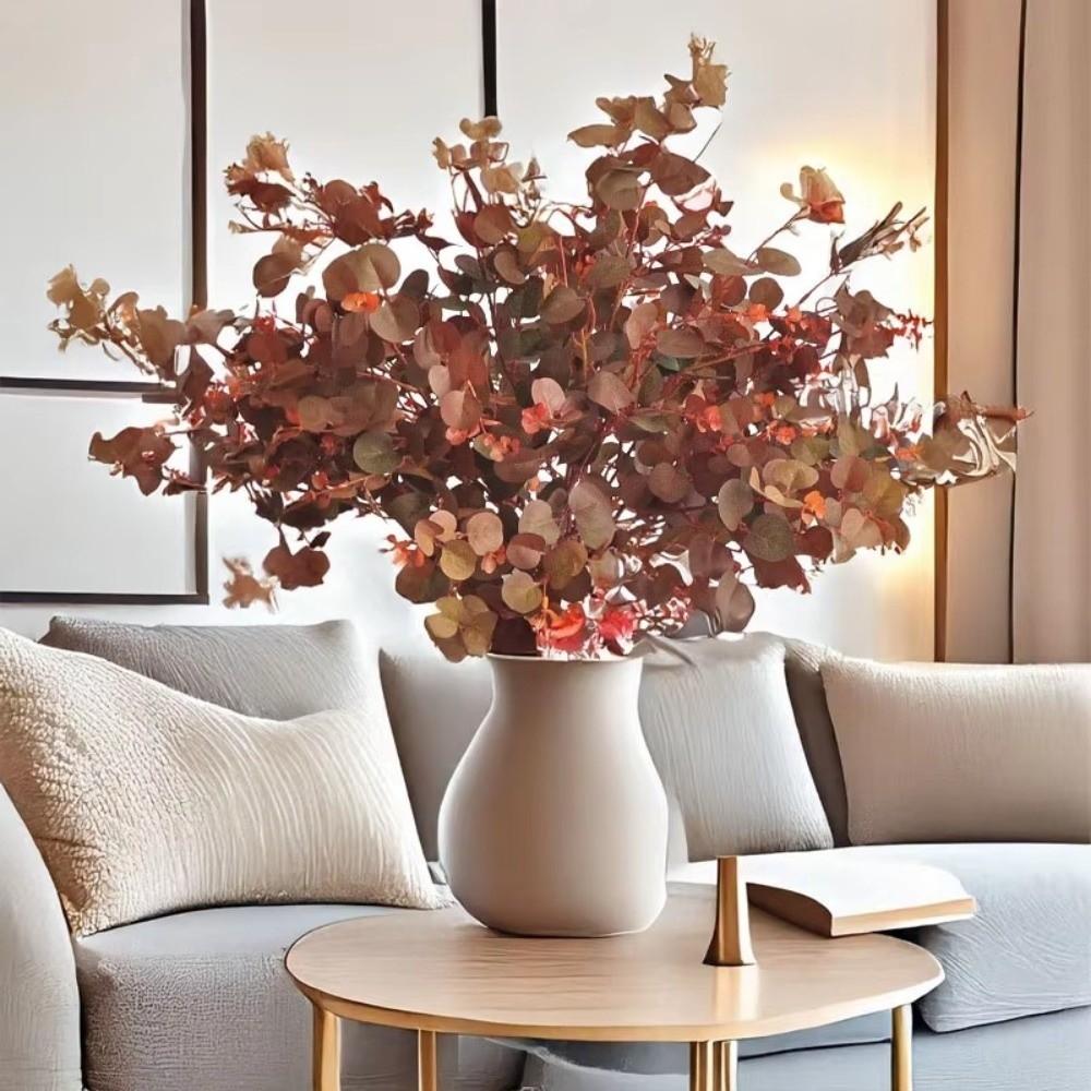75cm Artificial Eucalyptus Leaves Greenery Artificial Plants New Home Decoration  Photography Props